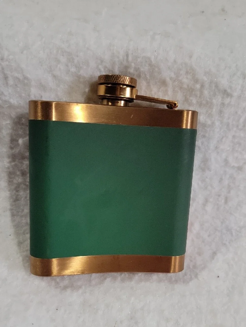 Jägermeister Green & Gold Hip Flask Promotional